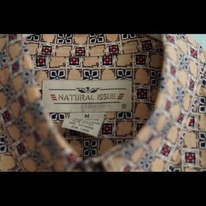 Vintage Natural Issue Flower print